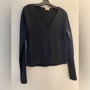 Wilfred Aritzia black v neck sweater